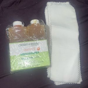 Clean + Easy large roll on wax refill w/ cloth waxing strips